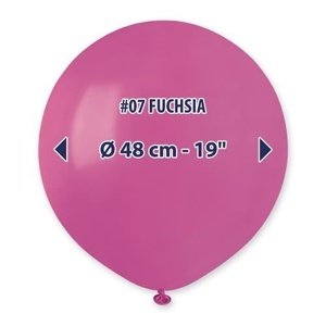 Balonek tmavě růžový 48 cm