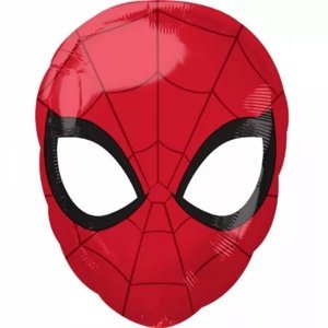 Foliový balonek hlava Spiderman 30 x 43 cm