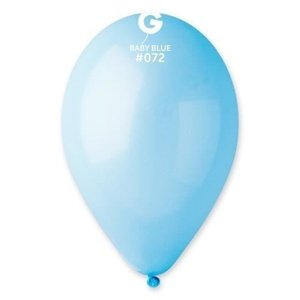 Balonky 26 cm - Světle modré baby blue 100 ks
