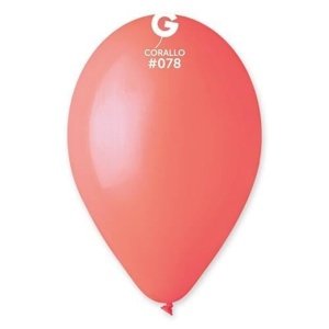 Balonky 26 cm - Korálová červená 100 ks