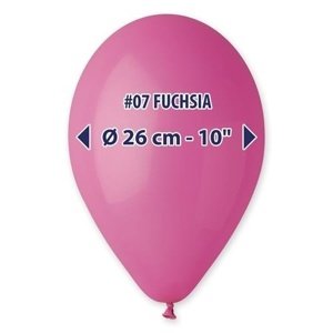 Balonek  tmavě růžový 26 cm