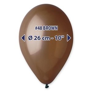 Balonek hnědý 26 cm