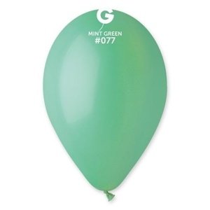 Balonek mátově zelený 26 cm