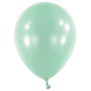 Balonek Pearl Mint Green 40 cm, DM94 - Mintový perleťový