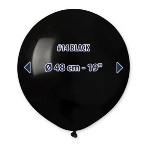 Balonek černý 48 cm
