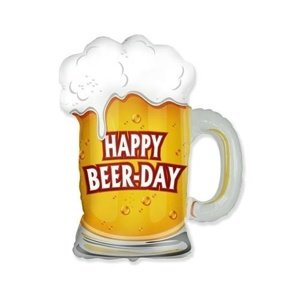 Foliový balonek Pivo Happy Beer-day 60 cm