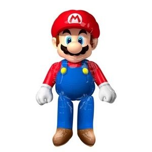 Chodící foliový balonek Super Mario 91 x 152 cm