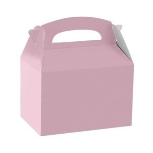 Dárková krabička světle růžová 12 x 10 x 15 cm