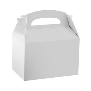 Dárková krabička bílá 12 x 10 x 15 cm