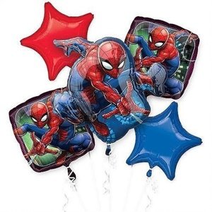 Sada foliových balonků Spiderman - 5 ks