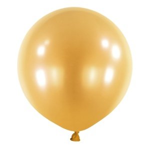 Balonek Pearl Gold 60 cm, DM95 - Zlatý perleťový, 4 ks