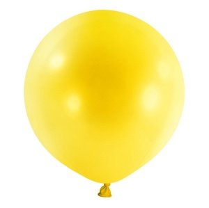 Balonek Standard Yellow Sunshine 60 cm, D02 - žlutý, 4 ks