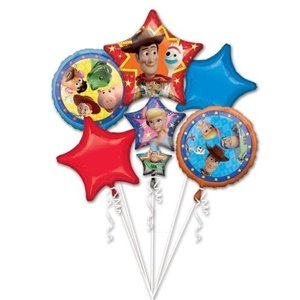 Sada foliových balonků Toy Story - 5 ks